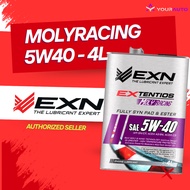 EXN Extentios 5W40 Molyracing Fully Synthetic PAO & Ester Engine Oil  | Car Oil