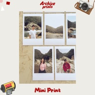 Instax Mini Inspired Photo Print/ Polaroid photo print