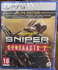 全新 PS5遊戲 狙擊之王 幽靈戰士 契約2 Sniper Ghost Warrior Contracts 2 [Elite Edition] 歐版中英文版