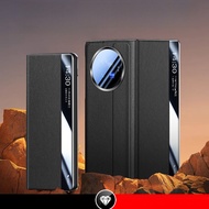 New For VIVO X Fold3Pro Phone Case X Fold3/Fold3Pro Smart View Window Flip Cover Shockproof Phone Ca