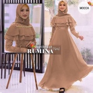 Baju Gamis Muslim Brukat Wanita Remaja Terbaru 2022 Model Kekinian