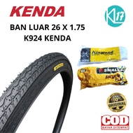 BAN LUAR 26 X 1.75 KENDA PAKET BAN LUAR DALAM SEPEDA 26 GUNUNG MTB