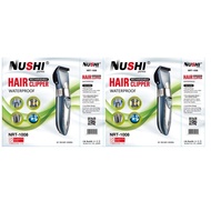 Nushi NRT-1008 Rechargeable Electric Hair Trimmer / Hair Clipper Set ( FULLY WASHABLE )