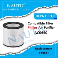 HEPA Filter For Philips AC0650 Air Purifier 600i Series FY0611/30