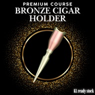 ready stock premium course bronze cigar holder, cigar holder, golf cigar holder, golf accessories, c