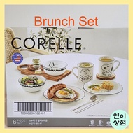 corelle snoopy brunch 6set corelle snoopy mug cup soup bowl plate dish brunch bowl plate