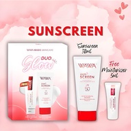 WAWA BASIC SKINCARE 2in1 DUO GLOW step for glowing skin