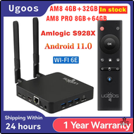 [mvcxb] 2023 ugoos am8 am8 pro tv box amlogic s928x 4gb 32gb 8gb 64gb android 11 unterstützung av1 c
