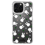 HI-SHIELD Stylish เคสใสกันกระแทก iPhone รุ่น Miffy003 [เคส iPhone16  iPhone15  iPhone 14  iPhone 13]