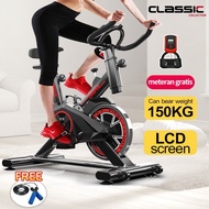 Spinning bike /Sepeda pedal senyap/Alat kebugaran olahraga/Rumah tangga dalam ruangan/Mendukung koneksi APP — Classiccollection