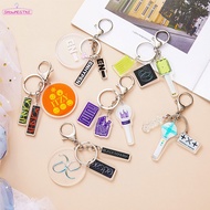 Showmestyle-NCT/ITZY/TXT/aespa/ENHYPEN/(G)I-DLE Key Ring Keychain Bag Pendant Baby Cute Accessory Decorations Three Piece