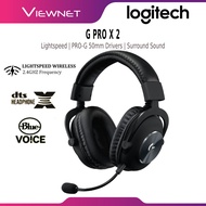 LOGITECH G PRO X WIRELESS LIGHTSPEED GAMING HEADSET 50MM PRO-G DRIVERS | OBJECT BASED SURROUND SOUND