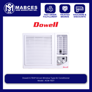 Dowell 0.75HP Aircon Window Type Air Conditioner ACW-750T