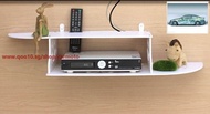 ShelfTV set-top box wall shelf router storage rack shelving wall shelf separators