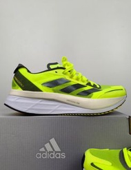 👟「Brand New」 adidas Adizero boston 11 黃綠 跑步鞋