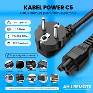 AR Universal Power Adapter Cable C5 Laptop Charger/ 3 Holes 1.5m