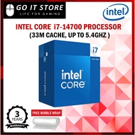 Intel Core i7-14700 / i7-14700F / i7-14700K / i7-14700KF LGA1700 14th Gen Desktop Processor (33M Cac