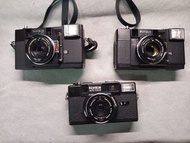(Parts/ 零件機 *5）Konica C35 AF, AF2, EFJ film point & shoot cameras