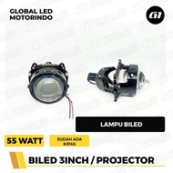 3 Inch Biled Laser Projector Led Light + 55 Watt Fan / Original and Trusted Bmw Sound