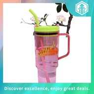 MINISO Barbie Collection Plastic Tumbler with Straw 1250mL(C)
