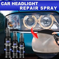 Car Headlight Restoration Cover Spray Fixer To Remove Oxidation Dirt Portable Repair Scratch Polish Liquid For Repairing Refurbishing