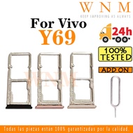 For VIVO Y69 1714 Sim Card Tray Slot Holder Card Holder Reader SD Slot Adapter Replacement Part