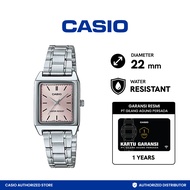 Casio Jam Tangan Wanita General LTP-V007D-4EUDF Original Analog Silver