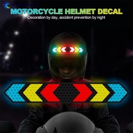 NOBELJIAOO Reflective Motorcycle Helmet Decal Waterproof Glasses Devil Horn Creative Night Warning Sign Sticker Exterior Accessories E3W2