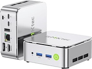 GMKtec Mini PC R5 3500U (Beats N150) 16GB 256GB SSD 2.5GbE NIC LAN Office Home Desktop Computers, Tr