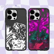 GODZILLA X KONG THE NEW EMPIRE IMD Bumper Clear Case Neon Casing iP 16 PRO 15 14 PLUS 13 12 11 XS MA