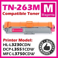 หมึก Brother TN-263 BK C M Y LaserJet Toner Cartridge Brother Laser Color HL-L3210CW/ L3230CDW/ L3270CDW/ L3290CDW