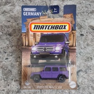 UNGU Matchbox Germany Series Mercedes Benz G 550 Purple - MBX SERIES