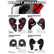 ✔READY STOCK✔ HELMET MECHANISM VISOR BRACKET ATOM SV THUNDER 3 SV STINGER BLADE 2 REVENGE 2 RAPID TH
