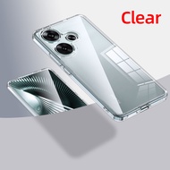 UFLAXE ICEY - Ốp Lưng Xiaomi POCO F6 / Redmi Turbo 3 - Ốp Lưng Cứng Chống Sốc Mờ Trong Suốt Chống Ố 