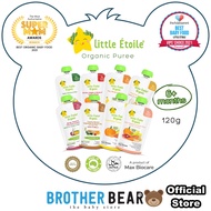 Little Etoile Organic Baby Puree (6m+) 120g Non-GMO, No BPA, Vegan friendly | BROTHER BEAR