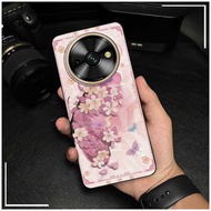 Graffiti Anti-dust Phone Case For Oukitel C59/C59Pro Protective flower Phone Pouch Anti-knock Silico
