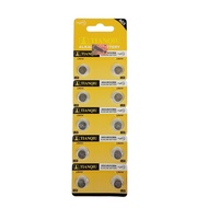 Tianqiu AG3 Alkaline Battery 10s LR41H /392A