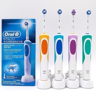 Toothbrush (Oral-B) Oral-B Electric Toothbrush Braun Rechargeable Rotating Adult Style D12D100 Round