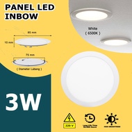 Lampu Downlight LED Lampu Panel LED Inbow Bulat