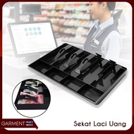 Cash Drawer 5 Compartments Money Cash Tray Cashier Box Paper Money Drawer Coin Partition Cashier Cas