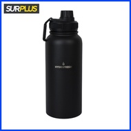 ∞ ◡ ∵ Surplus Hydrofresh Stainless Steel Tumbler with Sporty Handle 1L