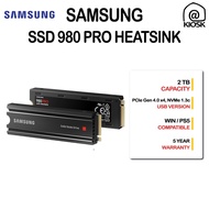 Samsung SSD 980 PRO 2TB With Heatsink - SSD M.2 NVMe 2280 - PCIe 4.0