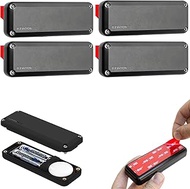 Elevation Lab AirTag 10-Year Extended Battery | Adhesive Mount | Uses AA Batteries - 14x More Capaci