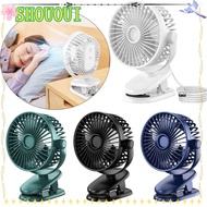 SHOUOUI Table Fan Portable USB Student Dormitory Mini Wind Speed Adjust Air Cooling Fan