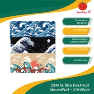 OEM XL Size Mousepad Deskmat - 90x40cm