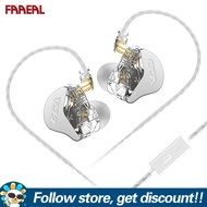 FAAEAL CCA CRA แขวนในหูหูฟังความถี่สูงโลหะสายเพลงไฮไฟชุดหูฟังตรวจสอบหูฟัง Noice ยกเลิกกีฬา Gamer หูฟ