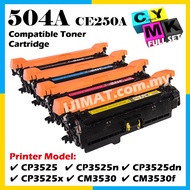 SET CE250A CE251A CE252A CE253A CompatibleToner HP 504A Laserjet CP3525 CP3525N CP3525dn CP3525X CM3