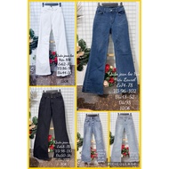 Flare-style jeans