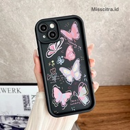 YX171 CASE CASING BUTTERFLY RAINBOW COMPATIBLE FOR OPPO A1K A1 A3S A3X A3 PRO A5 A5i A5X A6 A7 A8 A9