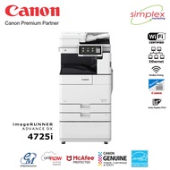 Canon imageRUNNER ADVANCE DX 4725i / 4735i / 4745i / 4751i B&amp;W Multi Function Printer MFP / A3 / Copier / Printer / Scanner Copier